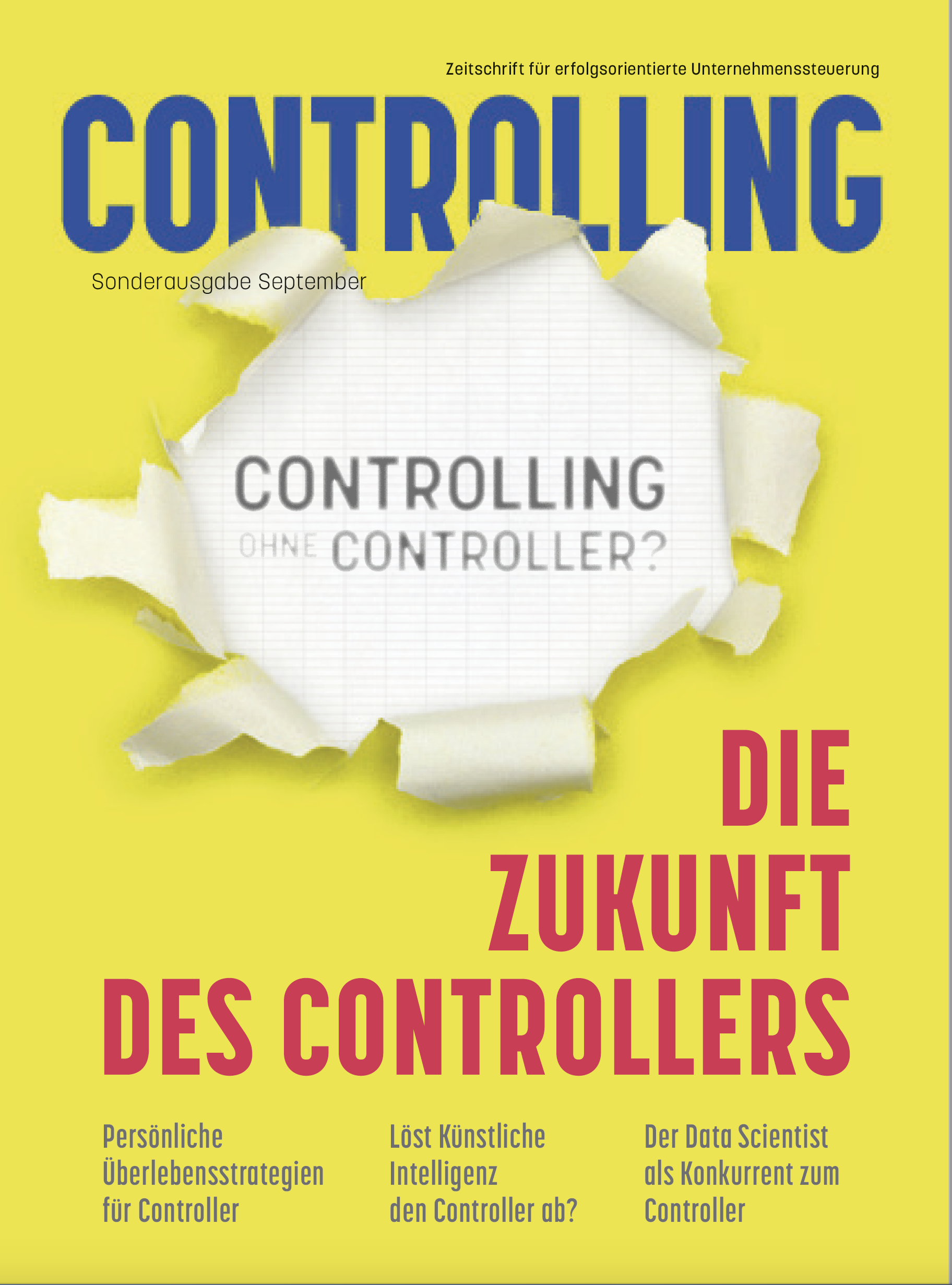 Controlling - Zeitschrift Für Erfolgsorientierte Unternehmenssteuerung