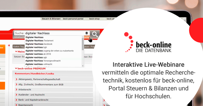 Beck Online Uni Kassel Startseite | beck-online Service-Portal