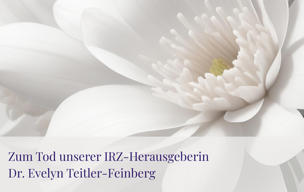 Nachruf_LinkedIn_Dr. Evelyn Teitler-Feinberg