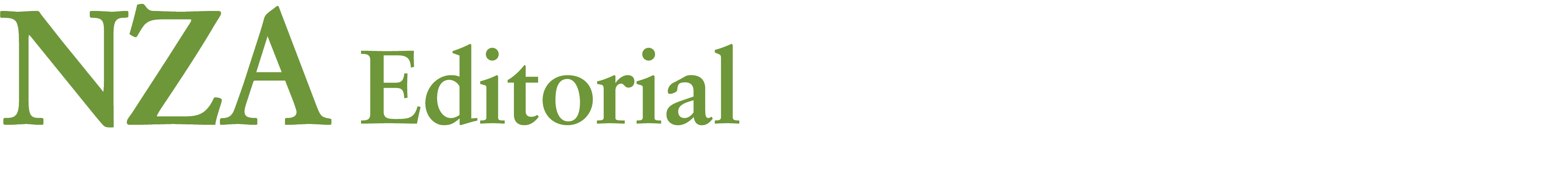 NZA Editorial