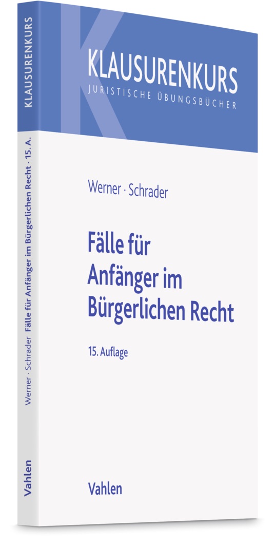 ABB_WernerFällefürAnfängerim_978-3-8006-7732-0_15A_Cover3d