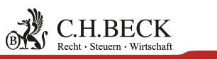 Logo Verlag C.H.BECK Recht Steuern Wirtschaft