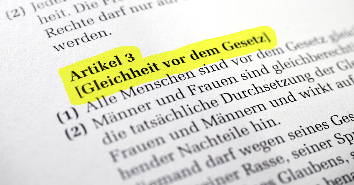 Grundgesetz Ohne Rasse - Breite Unterstützung Für Grünen-Forderung