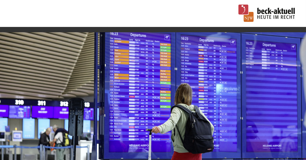 Ausgleichsanspruch f r versp tete anschlussfl ge unterschiedlicher airlines