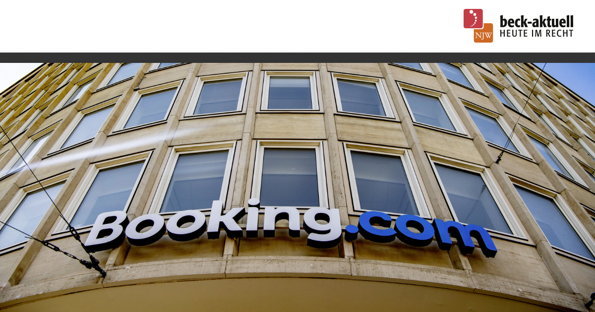 booking.com kann in Deutschland verklagt werden