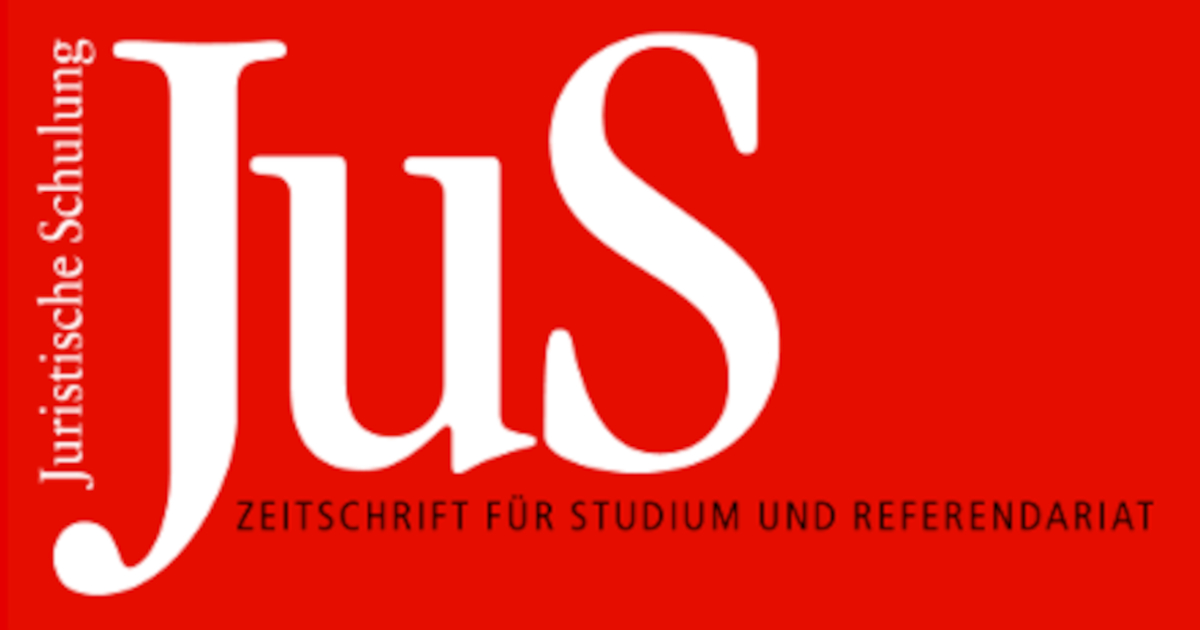 Startseite JuS Juristische Schulung